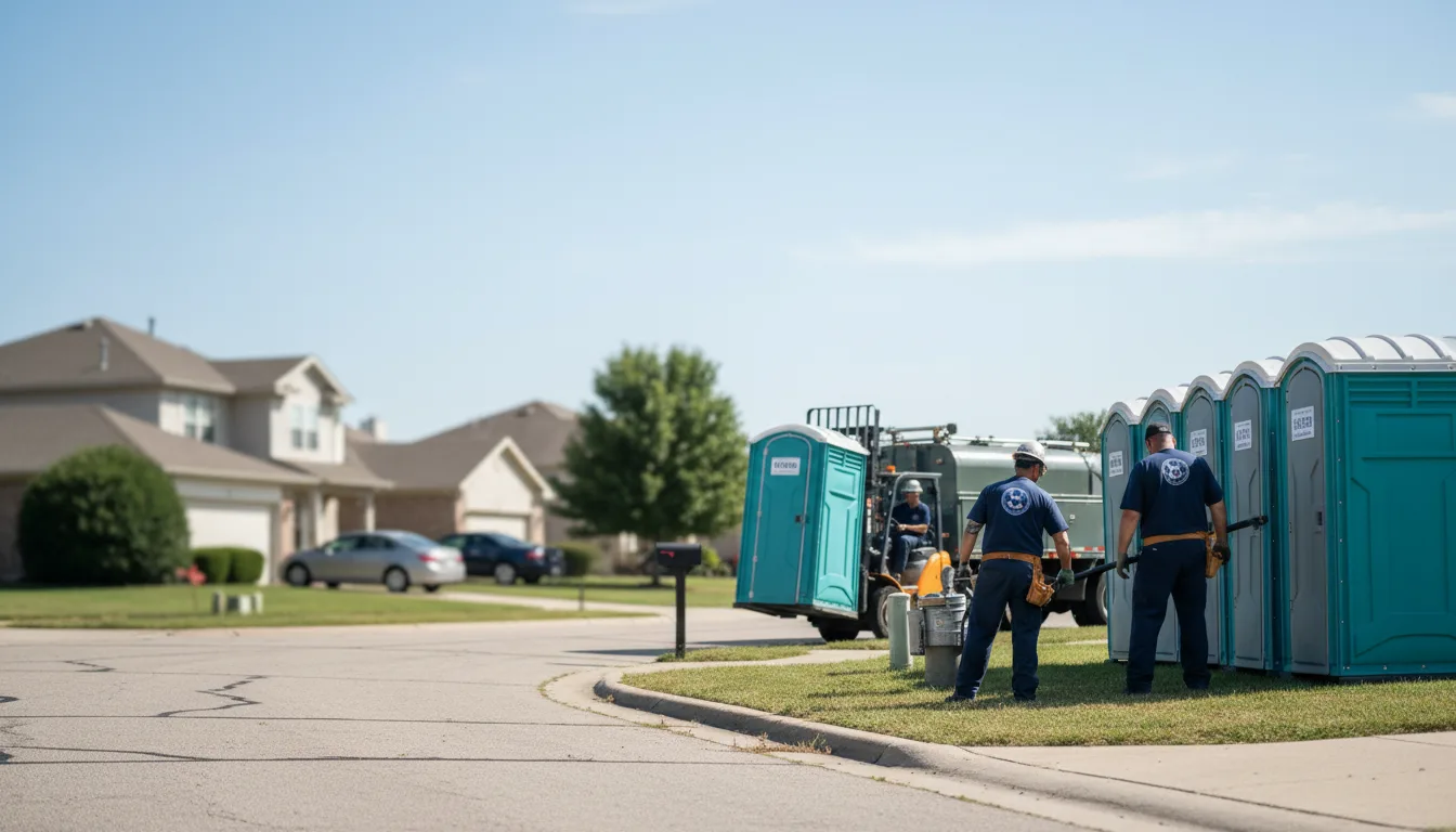 Porta Potty Rental in El Paso, IL near me